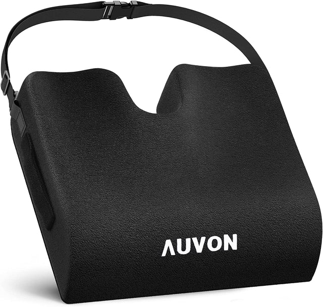 Rullstolskudde för avlastning av svanskotan - Vacker, mjuk och halkfri (45 x 43 x 7,5 cm) - Sittdyna - Seniorliving