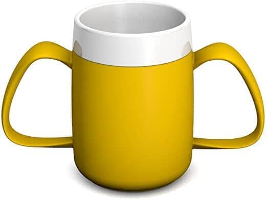 Senior - Ergonomisk termo drickskopp med 2 handtag - 180 ml. 3 färger - Seniorliving