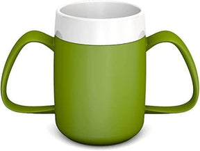 Senior - Ergonomisk termo drickskopp med 2 handtag - 180 ml. 3 färger - Seniorliving