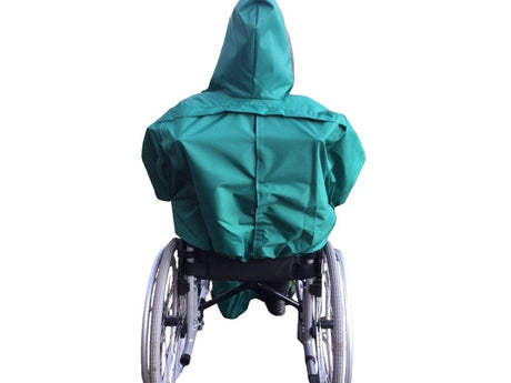 Smart regnjacka med ärmar för rullstol - Superkvalitet. Finns i 6 färger - Kläder - Seniorliving