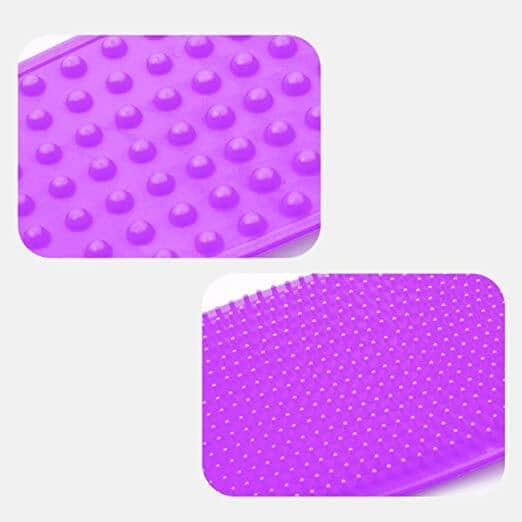 Smart silikon ryggskrubber för bad - 2 sidor &amp; handtag. Hypoallergen (11 x 76 cm) - Diverse badrumstillbehör - Seniorliving