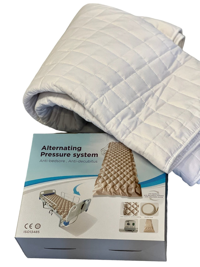 SPECIALERBJUDANDE! Variabel tryckmadrass &amp; tvättbart madrassskydd i bomull. Endast 5 stycken! - Seniorliving