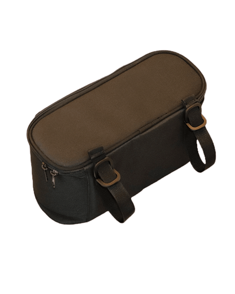 Svart rullstolsväska 31x21x14 cm - Praktisk förvaring för ditt armstöd, med justerbara fack - Rullstolsväska - Seniorliving