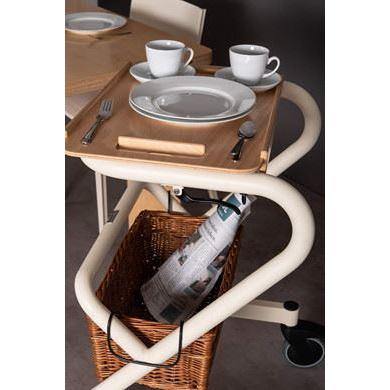 TILLBEHÖR - Brickbord, med kanter och handtag (PAGE ROLLATOR) - Tillbehör till sidan - Seniorliving