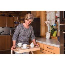 TILLBEHÖR - Brickbord, med kanter och handtag (PAGE ROLLATOR) - Tillbehör till sidan - Seniorliving