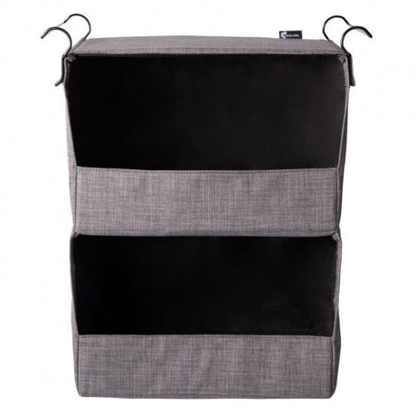 TILLBEHÖR - Hängande korg i tyg, 2 delade fack. Mörkgrå (PAGE ROLLATOR) - Hängande korg - Seniorliving