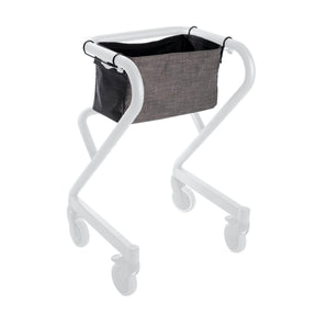 TILLBEHÖR - Öppen tygpåse, (PAGE ROLLATOR). Mørkerå - tillbehör för rollator - Seniorliving