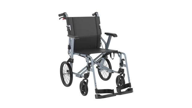 "TRAVEL - LIGHT" ICON35 lätt reserullstol (8,2 kg). Vikbar och tar minimalt med utrymme. - Seniorliving