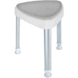 Triangulär pall med justerbar höjd (sitsbredd 45 cm) - Badpallen - Seniorliving
