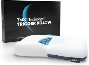 "TRIGGER" Lyxig ergonomisk kudde med kylande gel - Djup sömn och nackstöd - Kudde - Seniorliving