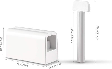 Tubklämma för tandkräm. Krama den sista av dina tuber! Senior vänlig. Set med 2 delar - Rörpressar - Seniorliving