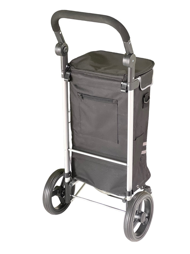 "Ultra lätt, praktisk &amp; multifunktionell kundvagn med kylande termosfack - Perfekt för shoppingresor" - Kundvagn - Shopper - Seniorliving