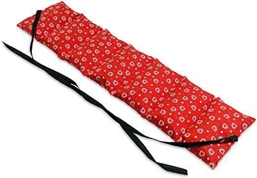 Värmedyna med kärnor och justerbara remmar. Återanvändbar (65 x 15 cm) - Värmekuddar - Seniorliving