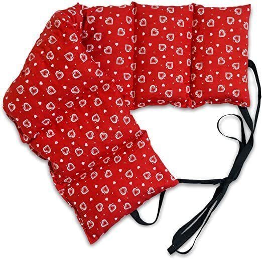 Värmedyna med kärnor och justerbara remmar. Återanvändbar (65 x 15 cm) - Värmekuddar - Seniorliving