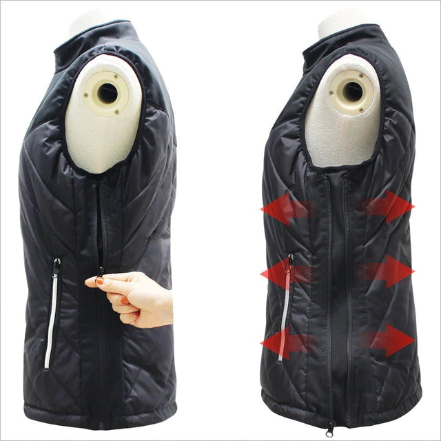 "WARM ME" Opvarmelig vest til Kvinder - Trådløs varme og stilfuld komfort, inkl powerbank - ytterkläder - Seniorliving