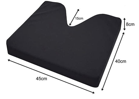 XL Rullstolsdyna för ökat välbefinnande &amp; sittkomfort - Supermjuk och läcker (45x40x8) - Rullstolsdyna - Seniorliving